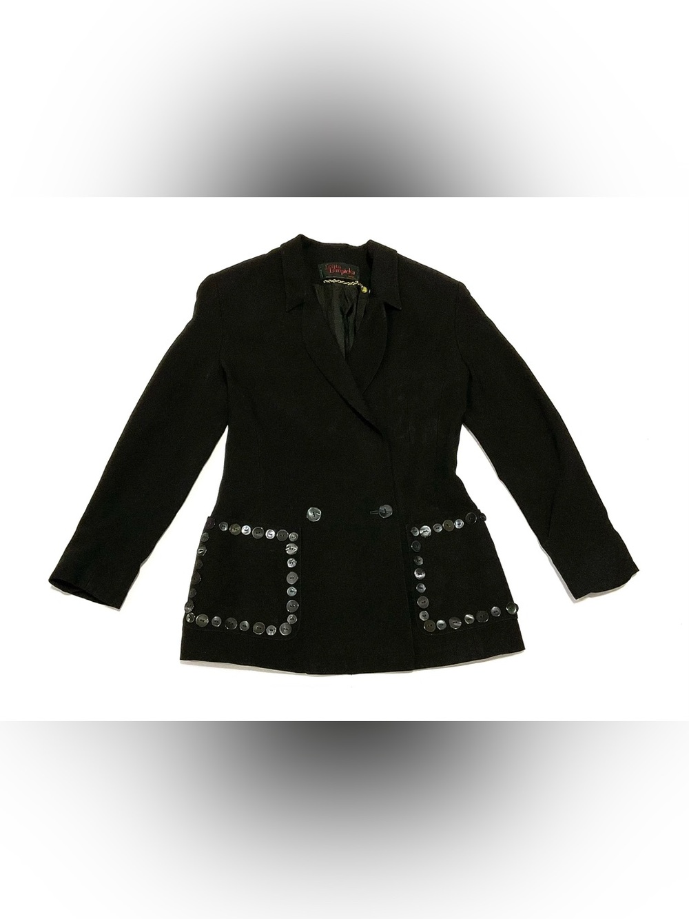 Vintage Lolita Lempicka Paris Double Breasted Blazer
